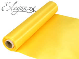 Eleganza Satin Fabric 29cm x 20m Yellow No.11