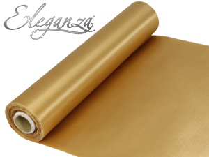 Eleganza Satin Fabric 29cm x 20m Gold No.35
