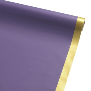 OASIS Festive Forest Pearl Gilded Edge Film Wrap Regal Purple