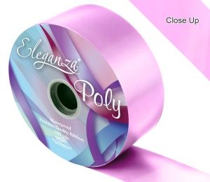 Eleganza Poly Ribbon 50mm x 91m (100yds) No.07 Classic Pink