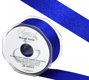 Wired Edge DFS 25mm x 20m Royal Blue