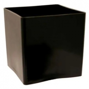 Acrylic Cube Black 15cm