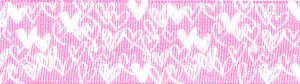 Happy Hearts Pink 25mmx25m