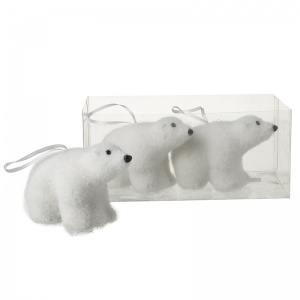 Polar Bear Hangers Set