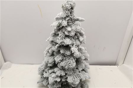 Pine Tree Round Snow 60cm