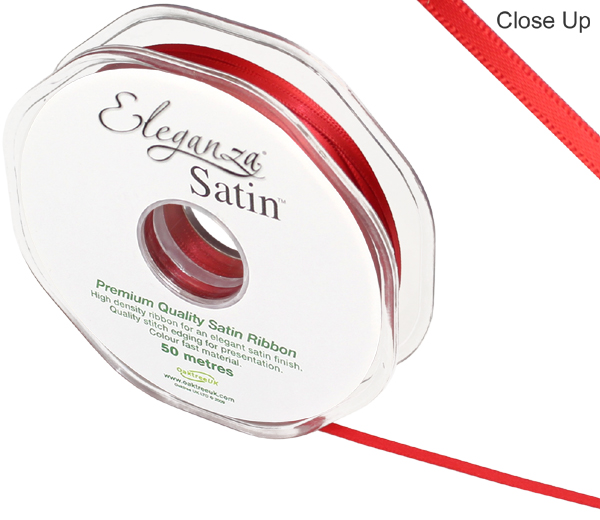 Eleganza Double Faced Satin Red