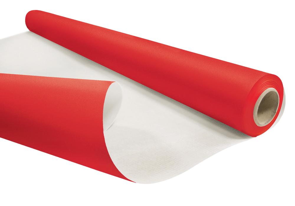 Waterproof Kraft Paper Roll 75cm x 25m Red