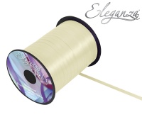 Eleganza Poly Curling Ribbon 5mm x500yds No.62 Cream